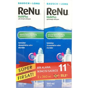 Renu Multiplus Lens Solüsyonu 360 ml - Ikili Kofre