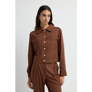 Adl Cepli Kısa Ceket A.kahve 11945708000