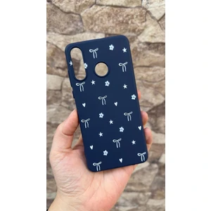 Vip Case Huawei P30 Lite Uyumlu Mini Fiyonk Desenli Silikon Darbe Emici Klasik Korumalı Rubber Kılıf