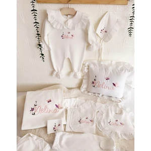 Ela Baby Kelebek Nakışlı Bebek Hastane Çıkışı