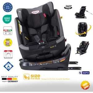 Capsula Multipro Aero 3D Profix I-Size (360° Dönebilir) 0-36KG Oto Koltuğu İsofix/SPS/SIP/Latch