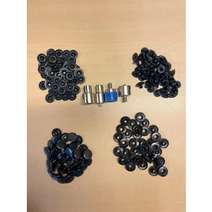 Sac Alfa 15MM Çıtçıt 100 Adet TAKIM(400PARÇA)