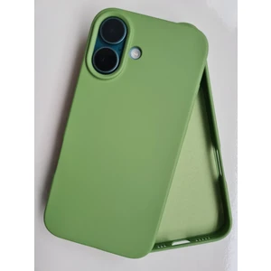 Pirok Store  İphone 16  İle Uyumlu LOGOSUZ  İçi Kadife Esnek  Silikon Lansman Kılıf