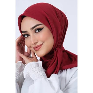 Silk Home Harem Scarf Amor Eşarp - Bordo