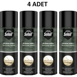 Silikon Sprey 200 ml 4 Adet