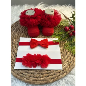 Thalia E-Store 3'lü Bebek Tütü Çorap ve Bandana Seti