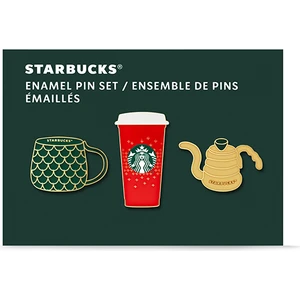 Starbucks® Pin Set - Yılbaşı Figürleri - 11174710