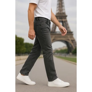 Cedy Denım Erkek Yüksel Bel Bol Kesim Boru Paça Kot Pantolon Reguler Fit Jean C336