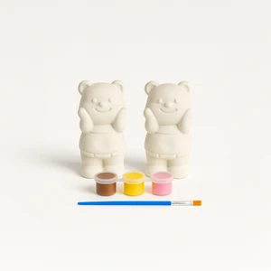 Tuffy Design Sevimli Ayıcık Beton Taş Boyama Seti