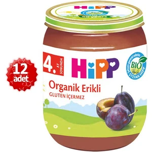 Organik x 12 Adet Erikli Püresi 125 gr