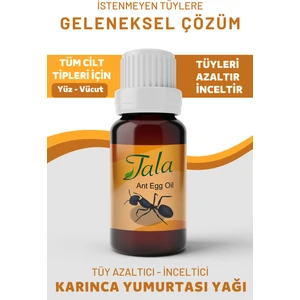 Karınca Yumurtası Yağı Tüy Azaltıcı Tüy İnceltici Tüy Dökücü 20 Ml