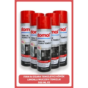 Fırın & Izgara Temizleyici Köpük Limonlu Mucizevi Temizlik 500 ml (5 Adet)