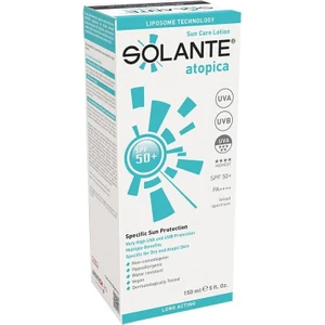 Atopica Spf 50 Lotion 150Ml Solante Atopik Dermatitli Ciltler İçin Güneş Koruyucu Losyon