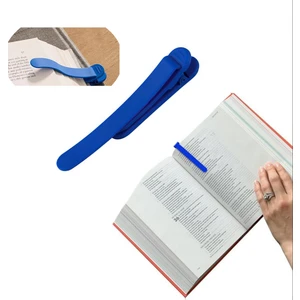 Monte Lua Kitap Okuma Ayracı Silikon, Mavi, 1 Adet,