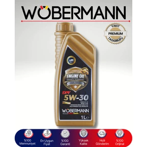 Premium 5W-30 Dpf Sentetik Motor Yağı 1 Litre - Üstün Koruma ve Yakıt Verimliliği