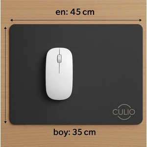 Mouse Pad Siyah / 45X35 cm / 2'li