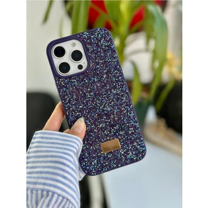 Go Aksesuar Iphone 16 Promax Uyumlu Elmas Tasarımlı Taşlı Işıltılı Parlak Pırlanta Silikon Kılıf