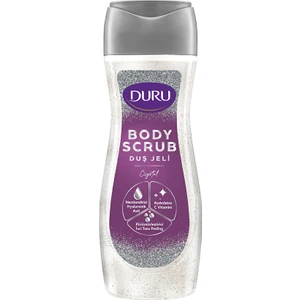 4 Adet   Duru Duş Jeli Body Scrub Crystal 250 ml