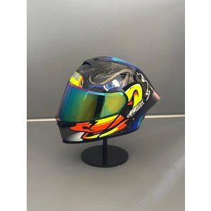 WS-202 Güneş Vizörlü Çene Açılır Kask (Renkli Vizörlü) B1