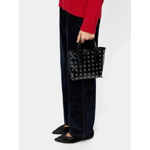 Zımba Detaylı Iç Cepli Tote Çanta