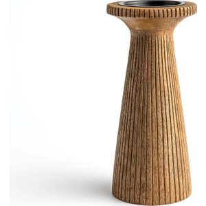 Cora Home Terra Uzun Rustik Şamdan 24 cm