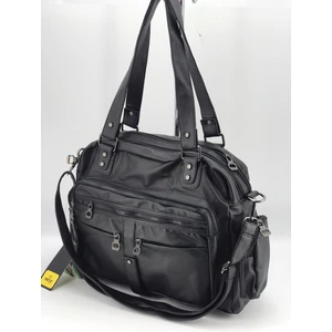 Mega Çanta Monalisa Home Yıkamalı Deri Kadın Omuz Çantası