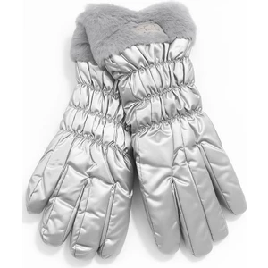 Aydın Şapkacınız  Kadın Kışlık Dokunmatik Eldiven – Içi Polarlı Kürklü, Sıcak Tutan, Şık ve Rahat Model