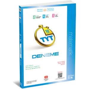 ÜçDörtBeş Yayınları TYT 10'lu Matematik Deneme