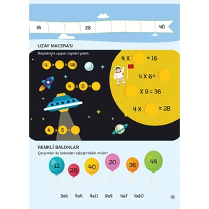 Zeka Sorularıyla Yedi Günde Çarpım Tablosu - Hüseyin Demir