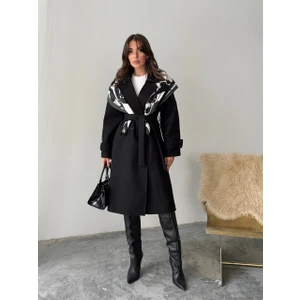 Zeynep Öykü Style Kadın Kaşe Kaban