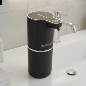 Linaren Ir Sensörlü - Şarjlı - 4 Farklı Seviyeli - Geniş Hazne & Ipx6 Dayanıklılık Sertifikalı Köpük Sıvı Sabunluk - Siyah