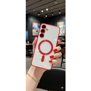 Samsung Galaxy A55 Kılıf Kamera Korumalı Sararma Yapmaz Magsafe Şarj Özellikli A++ Kalite Kapak