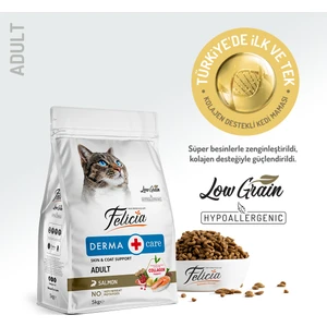 Kolajen Destekli Hipoalerjenik Somonlu Yetişkin Kedi Maması 5KG