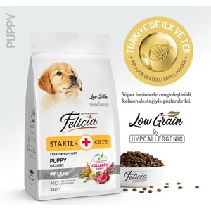 Kolajen Destekli Hipoalerjenik Kuzulu Yavru Köpek Maması 3KG