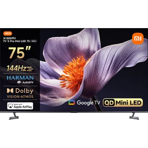 S Pro Mini LED 75 2026 - 4K Ultra HD Google Smart Uydu Alıcılı MiniLED TV