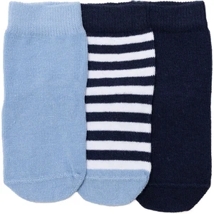 Hellobaby Erkek Bebek 3lü Kaydırmaz Çorap