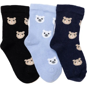 Hellobaby Erkek Bebek 3lü Soket Çorap