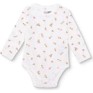 Hellobaby Kız Bebek Uzun Kol Body Ribana Çıtçıtlı Yaka Uzun Kol