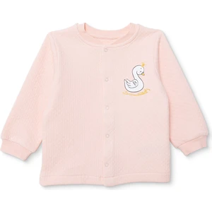 Hellobaby Kız Bebek Kapitone Hırka Kapitone Örme Bisiklet Yaka Atlet Kol