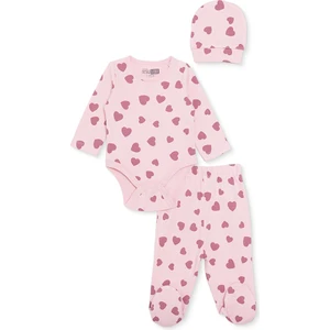 Hellobaby Yenidoğan Body-Patikli Alt-Şap