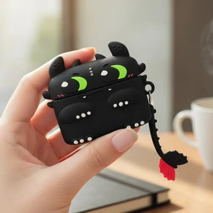 Caseonn Huawei Freebuds Se 3 Kılıf Karakter Figürlü Dişsiz Toothles