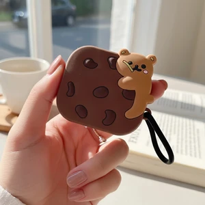 Caseonn Xiaomi Redmi Buds 6 Active Kılıf Karakter Figürlü Ayıcık Kurabiye