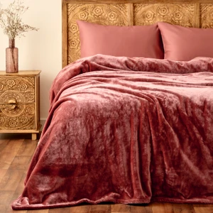 Bella Maison Shelly Wellsoft Çift Kişilik Battaniye Rose (200X220 Cm)