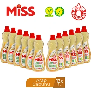 Sıvı Arap Sabunu 1 L x 12 Adet