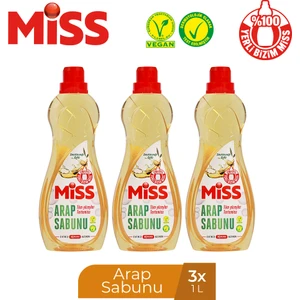 Sıvı Arap Sabunu 1000 ml x 3 Adet