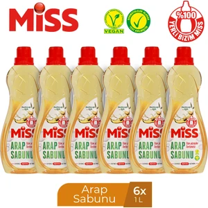 Sıvı Arap Sabunu 1000 ml x 6 Adet