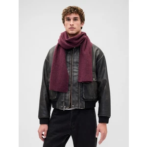 Erkek Bordo Cashsoft Şal