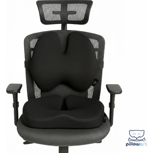 Ergonomik Bel Destek ve Visco Oturma Minderi