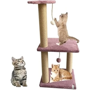 Mega Boy Step Kedi Tırmalama Tahtası- Gül Kurusu