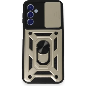 Techno Guru Samsung Galaxy M34 5g Kılıf Kamera Koruma Sürgülü Şık Pars Tank Sert Silikon Kapak